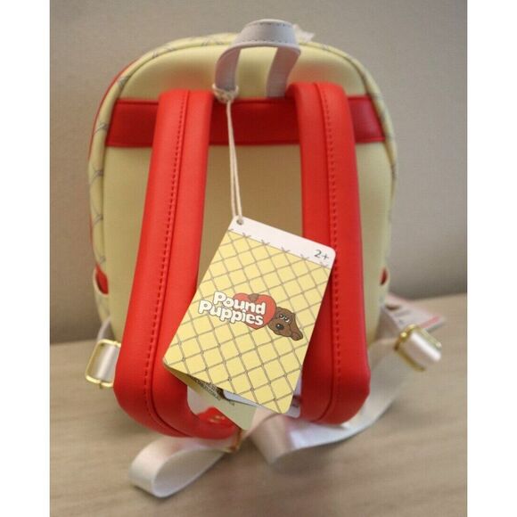 Loungefly PUPBK0001 Hasbro Pound Puppies Plush Mini Backpack & Card Holder - Picture 3 of 12
